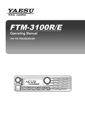 Yaesu FTM-3100E Operating Manual