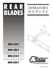 Bison NVH-180-T Operator's Manual