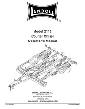 Landoll Coulter Chisel 2112 Operator's Manual