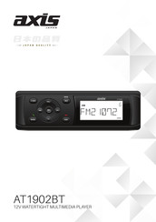 Audioxtra axis AT1902BT Quick Start Manual