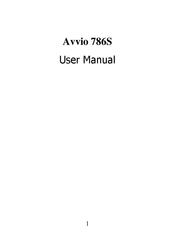 Avvio 786S User Manual