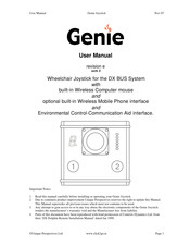 Unique Perspectives Genie User Manual