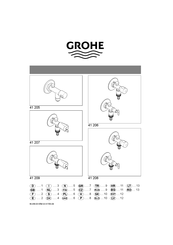 Grohe Eggeman Eurotec 41 208 Manual