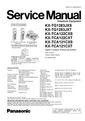 Panasonic KX-TG1283JXT Service Manual