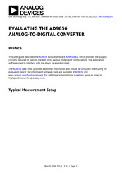 Analog Devices AD9656 Manual