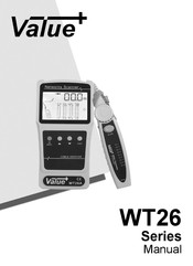 Value WT26 Series Manual