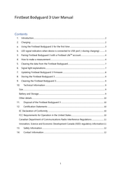 Firstbeat Bodyguard 3 User Manual