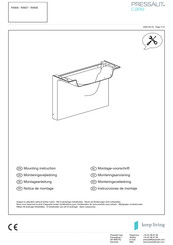 Pressalit Care R4806 Mounting Instruction