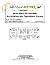Air Comm Systems ACS 300A(SP) Installation And Operation Manual
