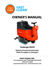 FAST CLEAN Challenger RSS35 Owner's Manual