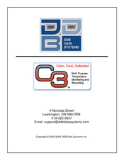 DDB C3 Manual