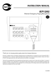 Amperes iEP1202 Instruction Manual
