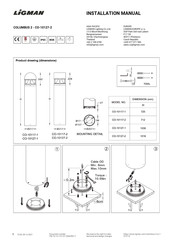 Ligman COLUMBUS 2 Installation Manual