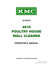 KMC Controls 4610 Operator's Manual