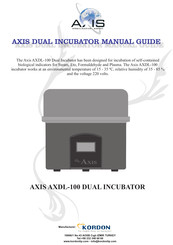 Axis AXDL-100 Manual Manual