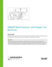 Smarttech SMART Room System SRS-LYNC-L-G5 Setup Manual