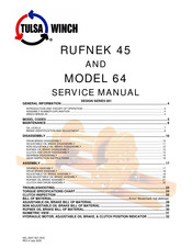 Tulsa RUFNEK 45 Service Manual