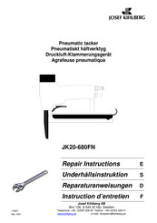 Josef Kihlberg 126141 Repair Instructions