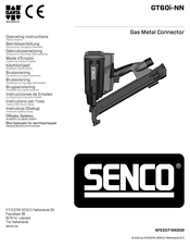 Senco ISANTA GT60i-NN Operating Instructions Manual