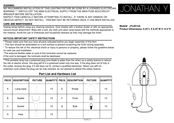 Jonathan Y JYL8015A Quick Start Manual