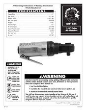 Matco Tools MT1834 Manual