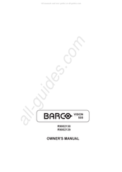 Barco R5975039 Owner's Manual