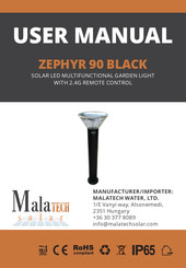 Malatech ZEPHYR 90 BLACK User Manua