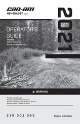 Can-Am RENEGADE X mr 2021 Operator's Manual