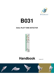 Broadcast Tools B031 Handbook