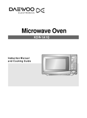 DAEWOO ELECTRONICS KOR-1A1G Instruction Manual