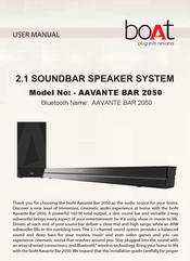boAt AAVANTE BAR 2050 User Manual