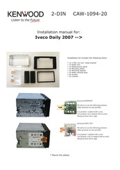 Kenwood Iveco Daily 2007 Installation Manual