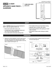 U-Line H-9099 Quick Start Manual