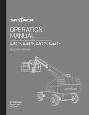 Skyjack SJ40 T+ Operation Manual