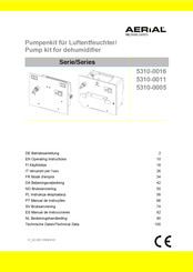 Aerial 5310-0005 Series Operating Instructions Manual