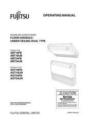 Fujitsu AOT18UNBKL Operating Manual