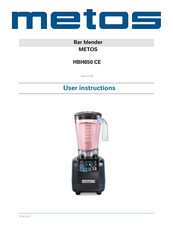 Metos HBH650 CE User Instructions