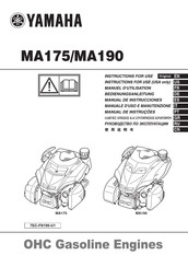 Yamaha MA175 Instructions For Use Manual