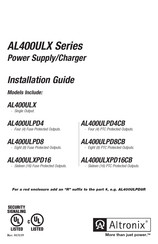 Altronix AL400ULPD4 Installation Manual