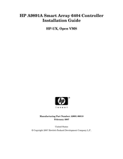 HP A9891A Installation Manual