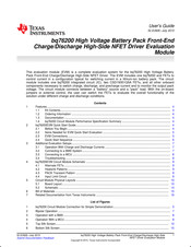 Texas Instruments bq76200 User Manual