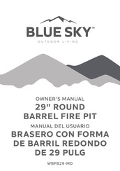 Blue Sky Outdoor Living WBFB29-MD Owner's Manual