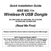 AmbiCom WL250N-USB Quick Installation Manual