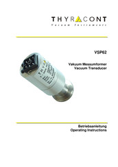 Thyracont VSP62 Operating Instructions Manual