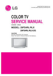 LG 29FS4RL Service Manual