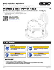 Clayton Warthog WGP-215G-0 Safety, Operation & Maintenance