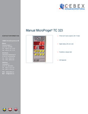 Cebex MicroProgel TC 32 Operating Instructions Manual