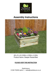 Zest 4 Leisure Sleeper Raised Bed Assembly Instructions