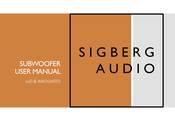 Sigberg Audio INKOGNITO User Manual