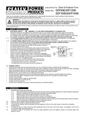 Sealey SDF9/98 Instructions